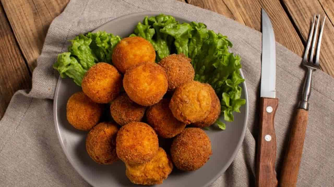 Estes croquetes de vegetais são excelentes