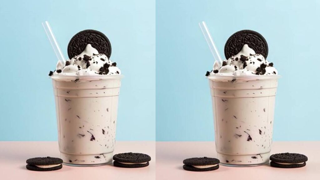 Frappé de biscoito Oreo