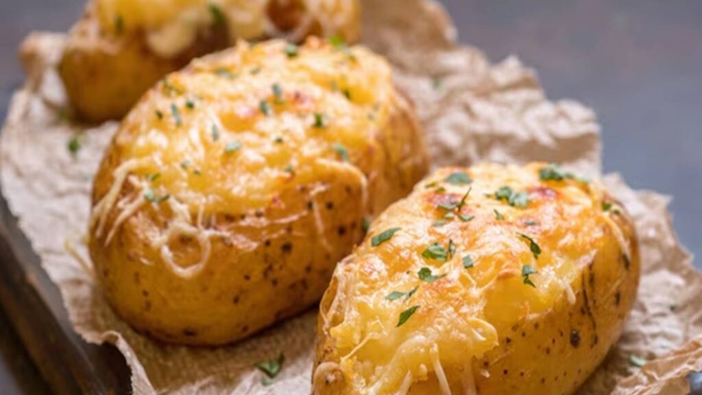 batatas recheadas com queijo 