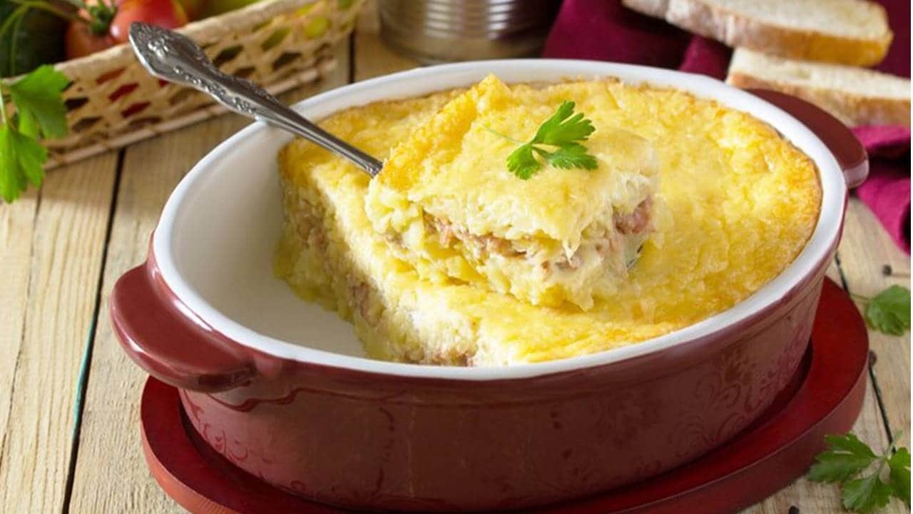 Escondidinho de batata-doce