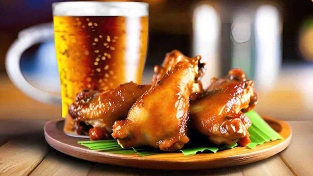 Frango com cerveja