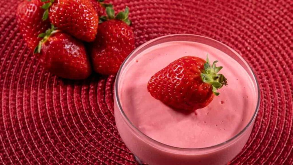 mousse com 3 ingredientes