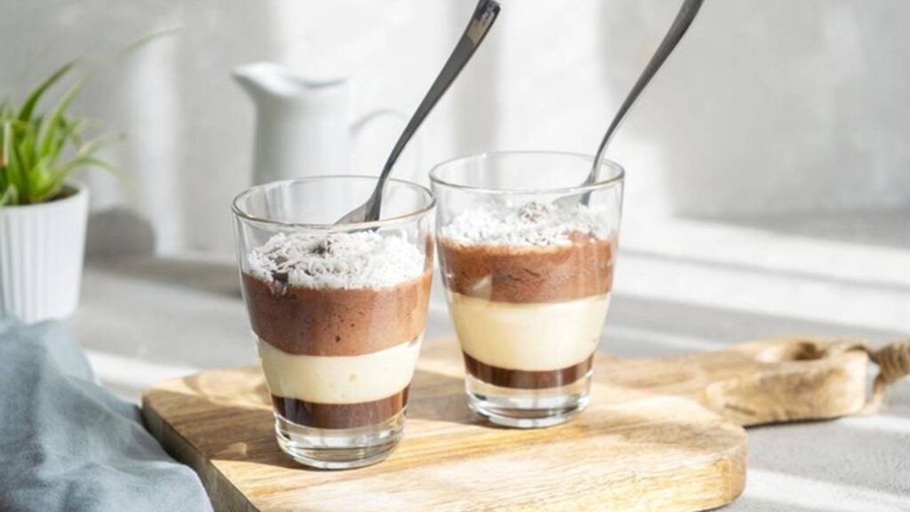 Mousse de Coco com Nutella