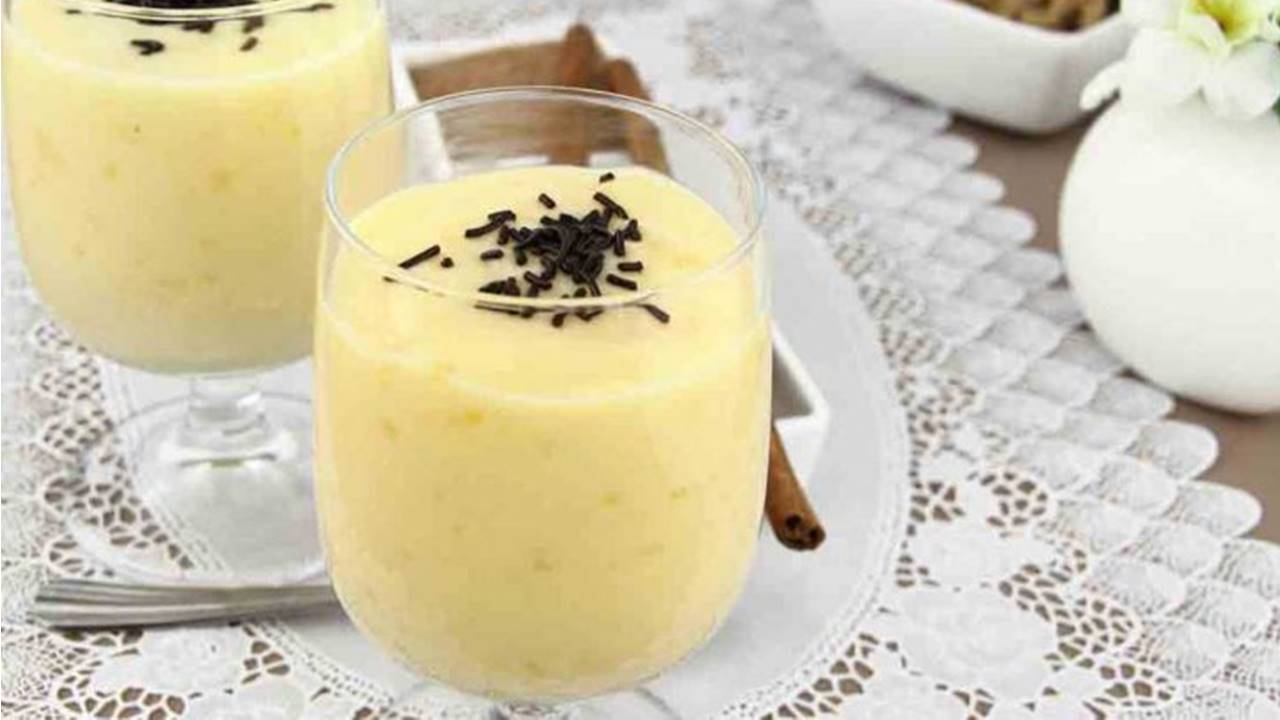 Receita de creme pasteleiro de pera