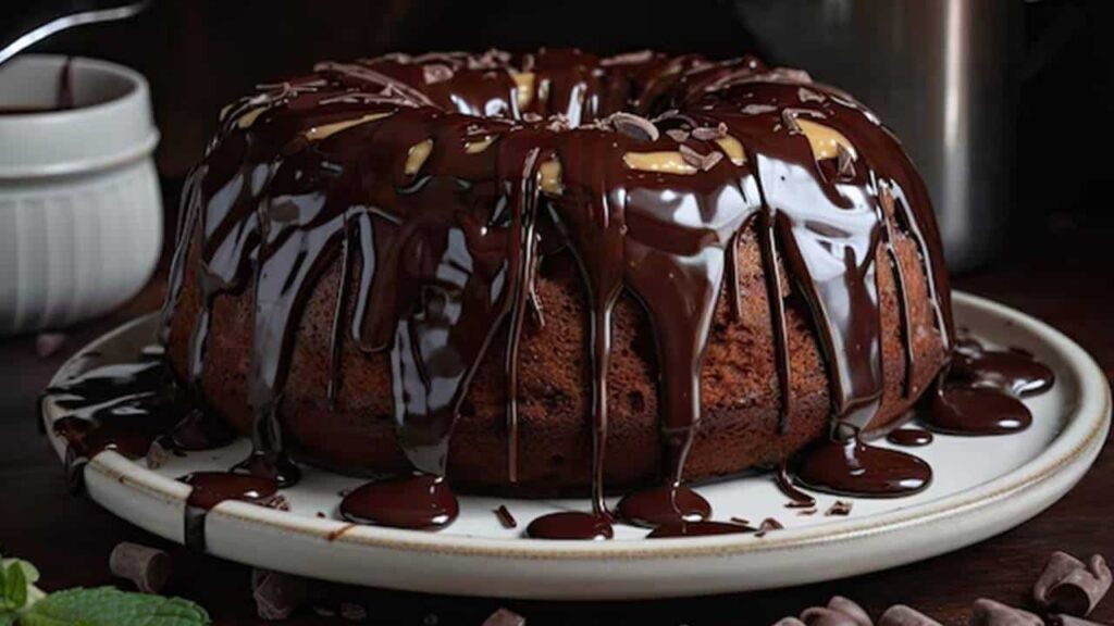 Não perca essa receita de bolo de banana e chocolate