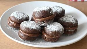 Biscoitos fondant de Nutella com 3 ingredientes