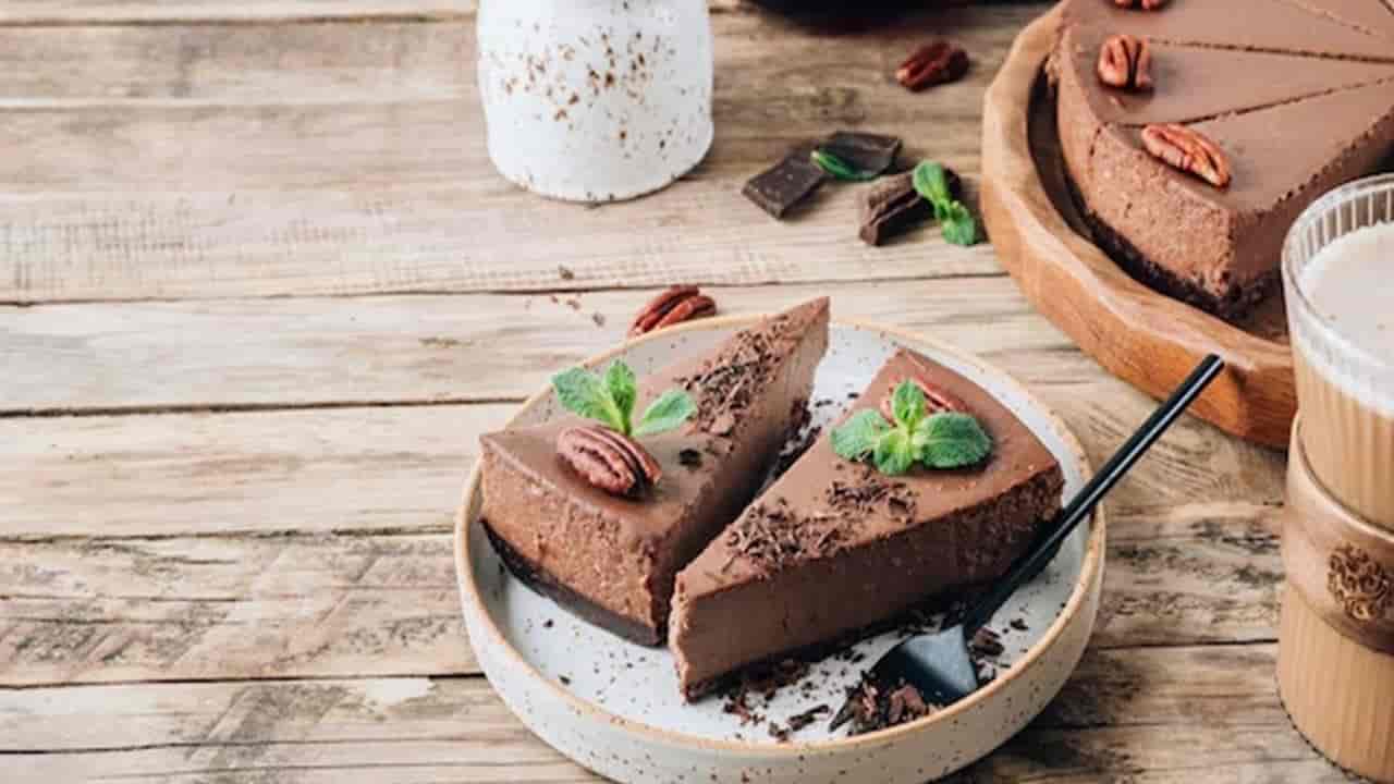 Faça um delicioso cheesecake de chocolate ao leite