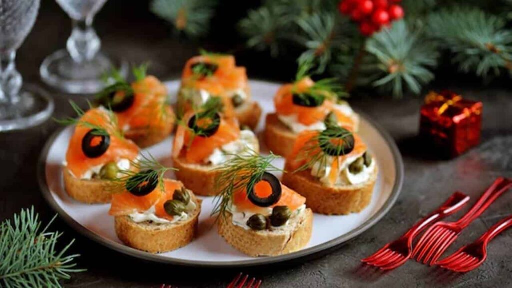 Comemore as festas de fim de ano com esta receita de canapés de cream cheese 