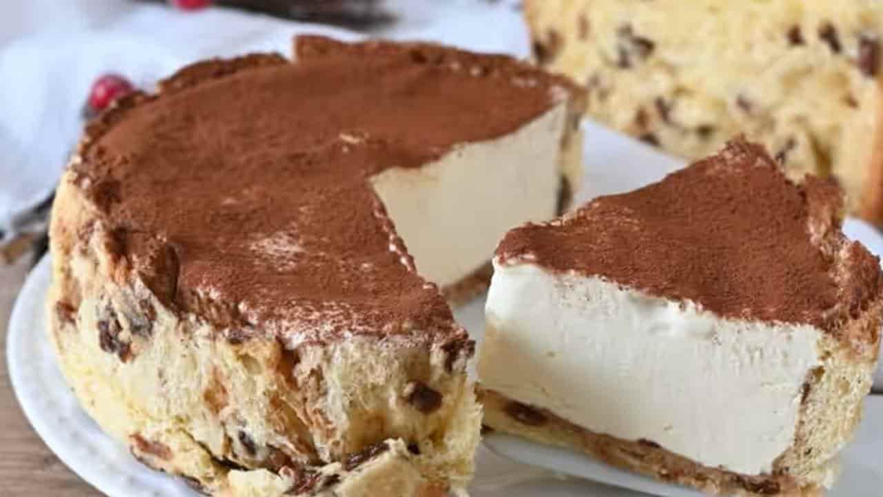 Bolo Panetone Tiramisu: uma receita elegante para suas comemorações