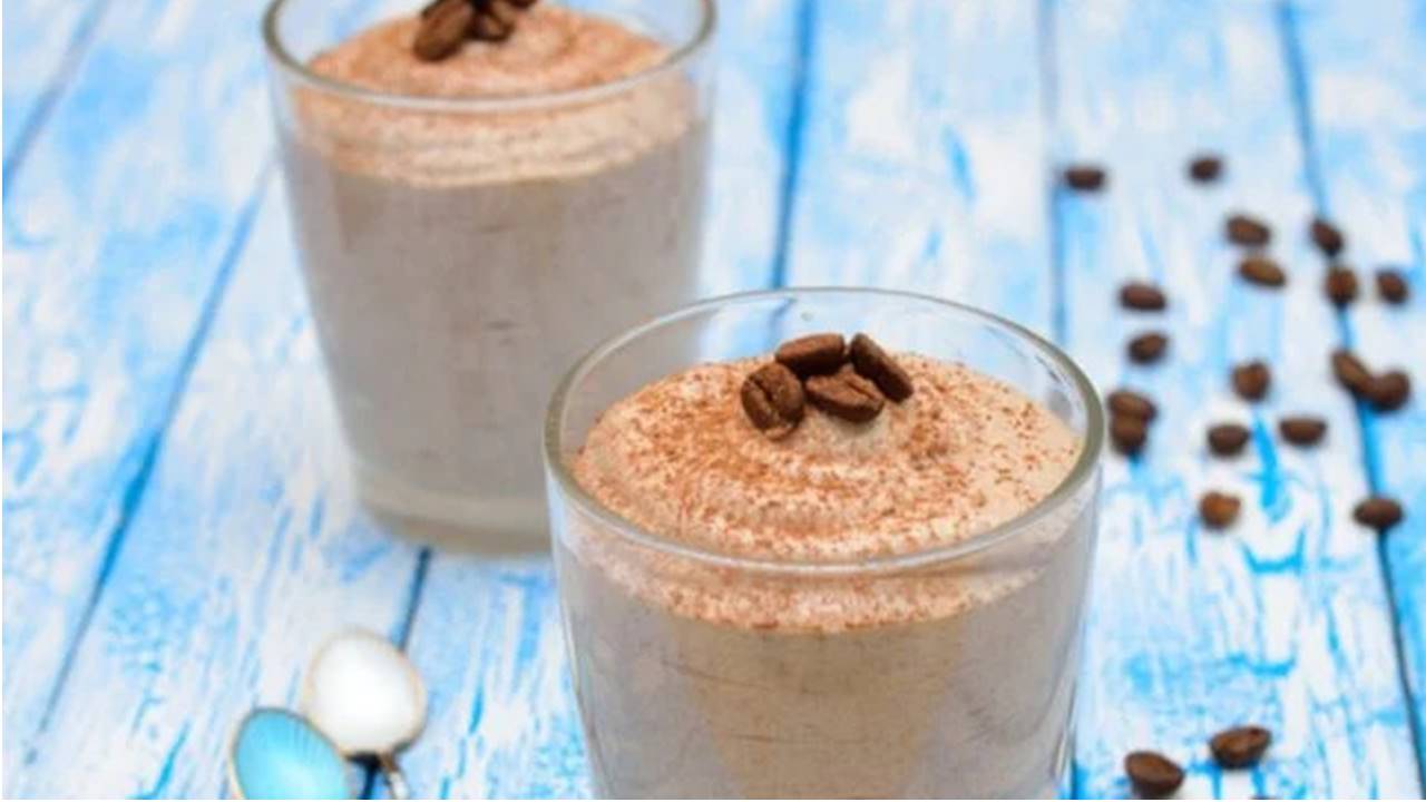 Receita de mousse de café com rum