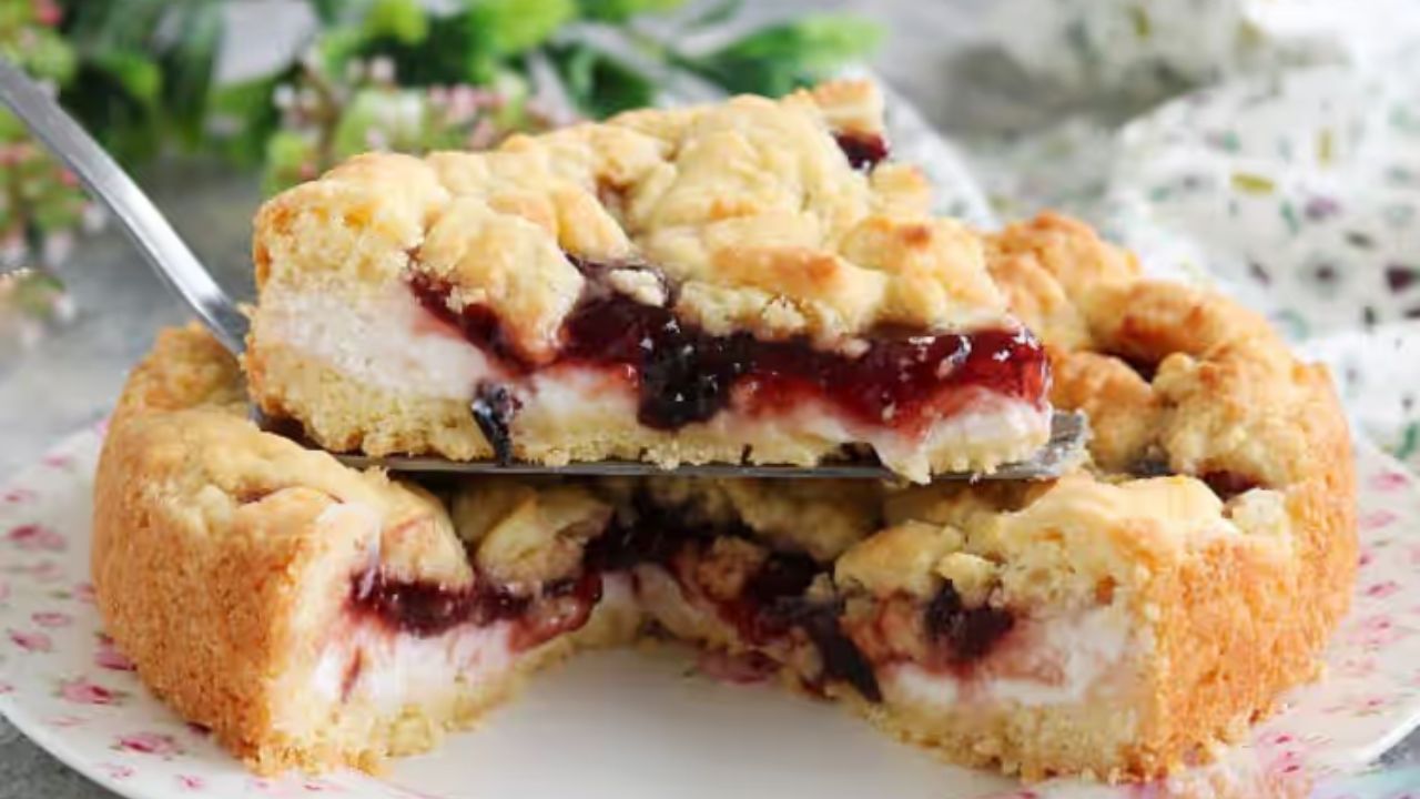 Torta de ricota e geleia: Doce crocante e cremoso ao mesmo tempo