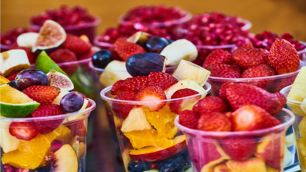 Salada de fruta refrescante