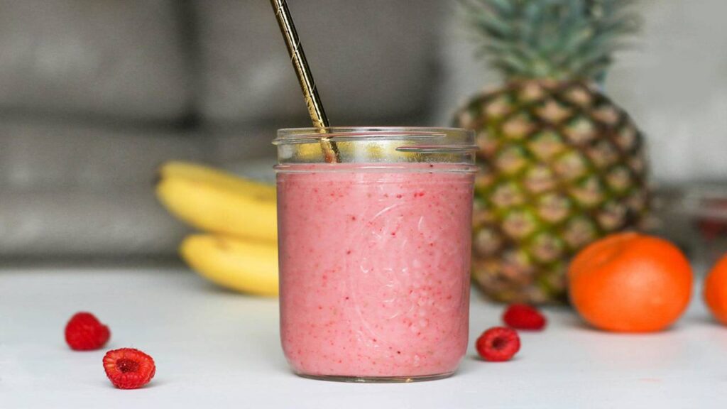 Smoothie de frutas vermelhas